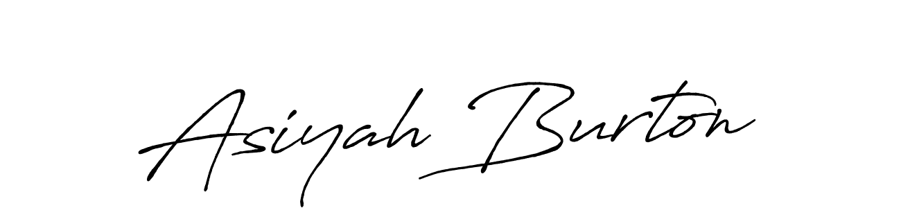 if you are searching for the best signature style for your name Asiyah Burton. so please give up your signature search. here we have designed multiple signature styles  using Antro_Vectra_Bolder. Asiyah Burton signature style 7 images and pictures png