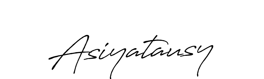 Antro_Vectra_Bolder is a professional signature style that is perfect for those who want to add a touch of class to their signature. It is also a great choice for those who want to make their signature more unique. Get Asiyatausy name to fancy signature for free. Asiyatausy signature style 7 images and pictures png
