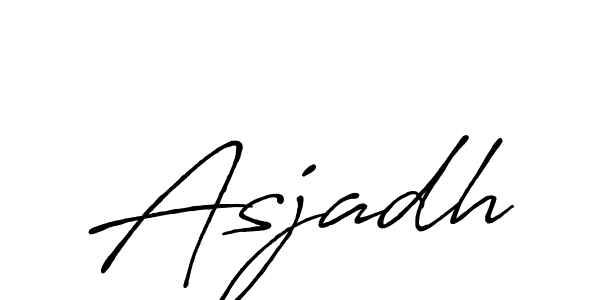 Similarly Antro_Vectra_Bolder is the best handwritten signature design. Signature creator online .You can use it as an online autograph creator for name Asjadh. Asjadh signature style 7 images and pictures png