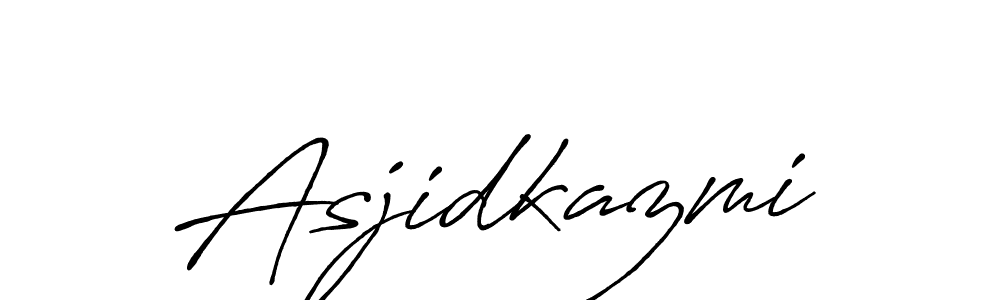 It looks lik you need a new signature style for name Asjidkazmi. Design unique handwritten (Antro_Vectra_Bolder) signature with our free signature maker in just a few clicks. Asjidkazmi signature style 7 images and pictures png