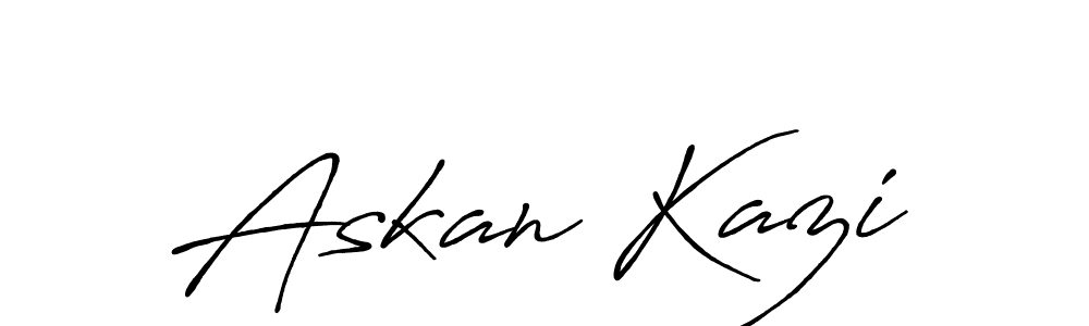 How to make Askan Kazi signature? Antro_Vectra_Bolder is a professional autograph style. Create handwritten signature for Askan Kazi name. Askan Kazi signature style 7 images and pictures png