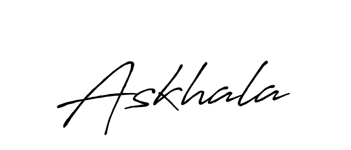 The best way (Antro_Vectra_Bolder) to make a short signature is to pick only two or three words in your name. The name Askhala include a total of six letters. For converting this name. Askhala signature style 7 images and pictures png