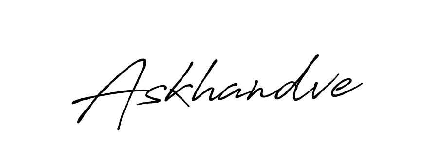 This is the best signature style for the Askhandve name. Also you like these signature font (Antro_Vectra_Bolder). Mix name signature. Askhandve signature style 7 images and pictures png