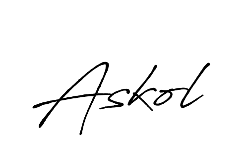 Also we have Askol name is the best signature style. Create professional handwritten signature collection using Antro_Vectra_Bolder autograph style. Askol signature style 7 images and pictures png