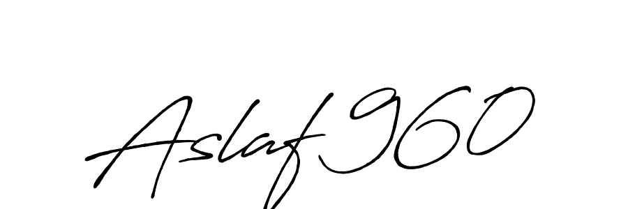 Create a beautiful signature design for name Aslaf 960. With this signature (Antro_Vectra_Bolder) fonts, you can make a handwritten signature for free. Aslaf 960 signature style 7 images and pictures png