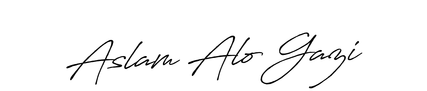 Similarly Antro_Vectra_Bolder is the best handwritten signature design. Signature creator online .You can use it as an online autograph creator for name Aslam Alo Gazi. Aslam Alo Gazi signature style 7 images and pictures png