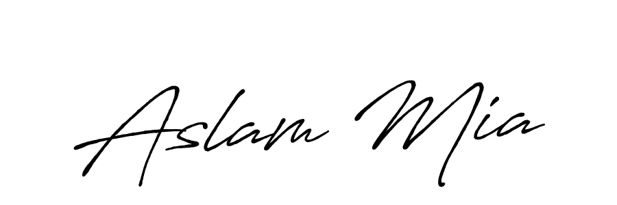 You should practise on your own different ways (Antro_Vectra_Bolder) to write your name (Aslam Mia) in signature. don't let someone else do it for you. Aslam Mia signature style 7 images and pictures png