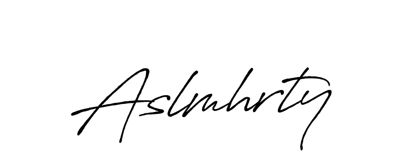 It looks lik you need a new signature style for name Aslmhrty. Design unique handwritten (Antro_Vectra_Bolder) signature with our free signature maker in just a few clicks. Aslmhrty signature style 7 images and pictures png