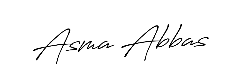 How to make Asma Abbas signature? Antro_Vectra_Bolder is a professional autograph style. Create handwritten signature for Asma Abbas name. Asma Abbas signature style 7 images and pictures png