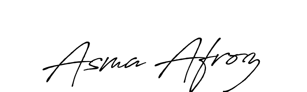 Also You can easily find your signature by using the search form. We will create Asma Afroz name handwritten signature images for you free of cost using Antro_Vectra_Bolder sign style. Asma Afroz signature style 7 images and pictures png