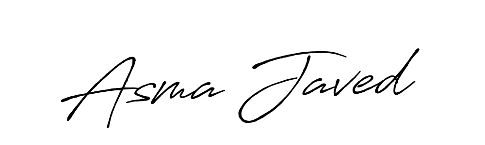 How to make Asma Javed signature? Antro_Vectra_Bolder is a professional autograph style. Create handwritten signature for Asma Javed name. Asma Javed signature style 7 images and pictures png