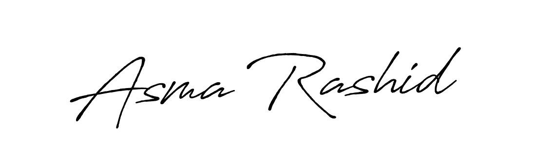 Once you've used our free online signature maker to create your best signature Antro_Vectra_Bolder style, it's time to enjoy all of the benefits that Asma Rashid name signing documents. Asma Rashid signature style 7 images and pictures png