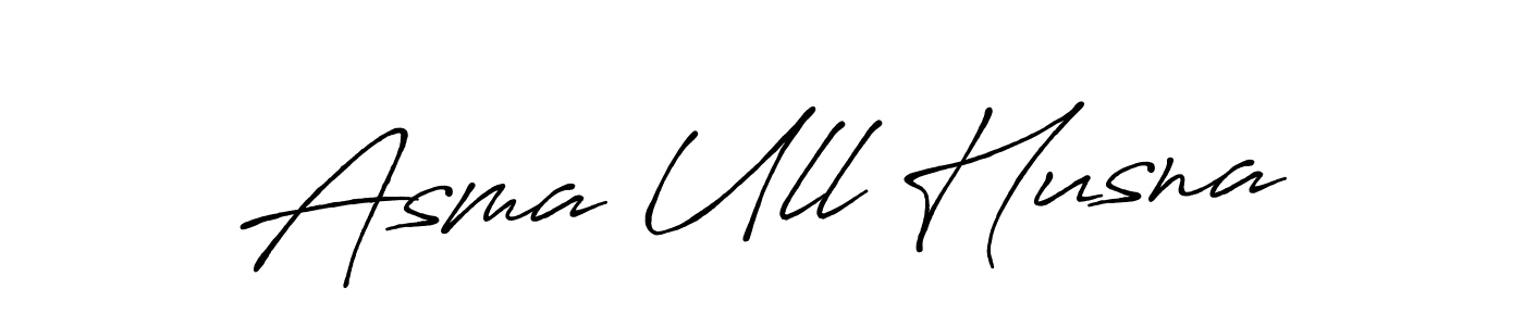 Best and Professional Signature Style for Asma Ull Husna. Antro_Vectra_Bolder Best Signature Style Collection. Asma Ull Husna signature style 7 images and pictures png