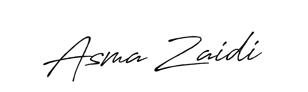 Here are the top 10 professional signature styles for the name Asma Zaidi. These are the best autograph styles you can use for your name. Asma Zaidi signature style 7 images and pictures png