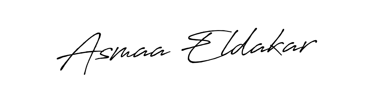 Use a signature maker to create a handwritten signature online. With this signature software, you can design (Antro_Vectra_Bolder) your own signature for name Asmaa Eldakar. Asmaa Eldakar signature style 7 images and pictures png