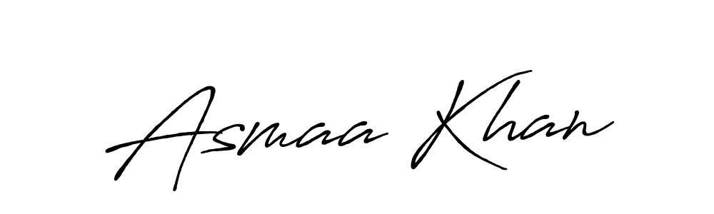 You should practise on your own different ways (Antro_Vectra_Bolder) to write your name (Asmaa Khan) in signature. don't let someone else do it for you. Asmaa Khan signature style 7 images and pictures png