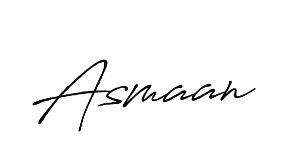 Also we have Asmaan name is the best signature style. Create professional handwritten signature collection using Antro_Vectra_Bolder autograph style. Asmaan signature style 7 images and pictures png