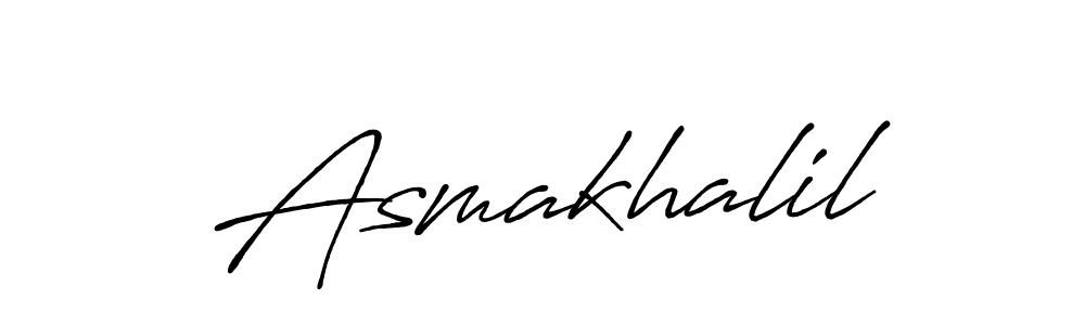 How to Draw Asmakhalil signature style? Antro_Vectra_Bolder is a latest design signature styles for name Asmakhalil. Asmakhalil signature style 7 images and pictures png