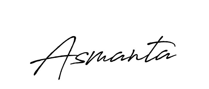 You can use this online signature creator to create a handwritten signature for the name Asmanta. This is the best online autograph maker. Asmanta signature style 7 images and pictures png