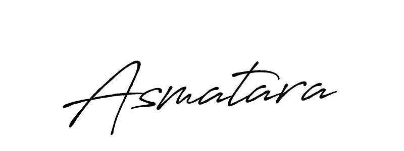 Make a beautiful signature design for name Asmatara. With this signature (Antro_Vectra_Bolder) style, you can create a handwritten signature for free. Asmatara signature style 7 images and pictures png