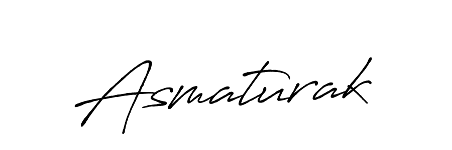 Also we have Asmaturak name is the best signature style. Create professional handwritten signature collection using Antro_Vectra_Bolder autograph style. Asmaturak signature style 7 images and pictures png