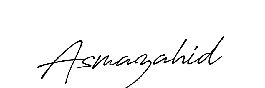 Make a beautiful signature design for name Asmazahid. Use this online signature maker to create a handwritten signature for free. Asmazahid signature style 7 images and pictures png