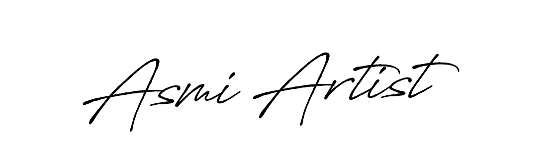 You should practise on your own different ways (Antro_Vectra_Bolder) to write your name (Asmi Artist) in signature. don't let someone else do it for you. Asmi Artist signature style 7 images and pictures png