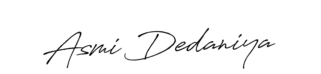 See photos of Asmi Dedaniya official signature by Spectra . Check more albums & portfolios. Read reviews & check more about Antro_Vectra_Bolder font. Asmi Dedaniya signature style 7 images and pictures png