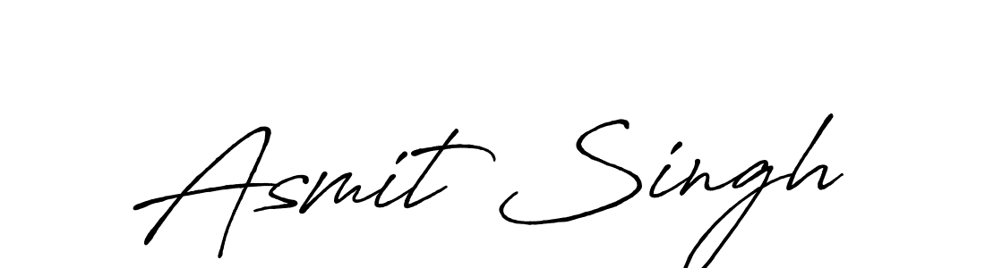 How to Draw Asmit Singh signature style? Antro_Vectra_Bolder is a latest design signature styles for name Asmit Singh. Asmit Singh signature style 7 images and pictures png