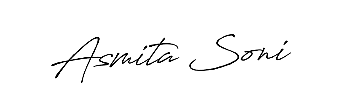 Similarly Antro_Vectra_Bolder is the best handwritten signature design. Signature creator online .You can use it as an online autograph creator for name Asmita Soni. Asmita Soni signature style 7 images and pictures png