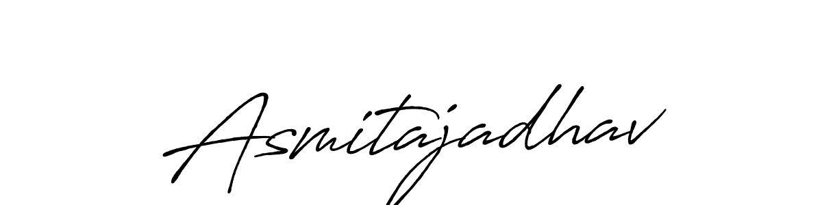 Make a short Asmitajadhav signature style. Manage your documents anywhere anytime using Antro_Vectra_Bolder. Create and add eSignatures, submit forms, share and send files easily. Asmitajadhav signature style 7 images and pictures png