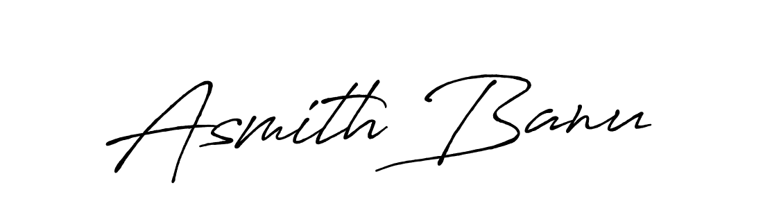 The best way (Antro_Vectra_Bolder) to make a short signature is to pick only two or three words in your name. The name Asmith Banu include a total of six letters. For converting this name. Asmith Banu signature style 7 images and pictures png