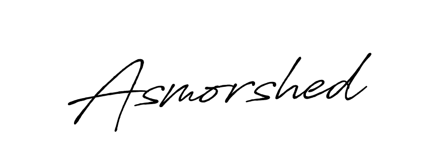 Make a beautiful signature design for name Asmorshed. Use this online signature maker to create a handwritten signature for free. Asmorshed signature style 7 images and pictures png