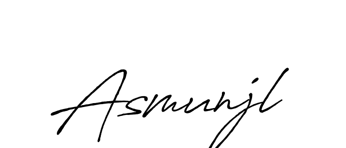 Also You can easily find your signature by using the search form. We will create Asmunjl name handwritten signature images for you free of cost using Antro_Vectra_Bolder sign style. Asmunjl signature style 7 images and pictures png