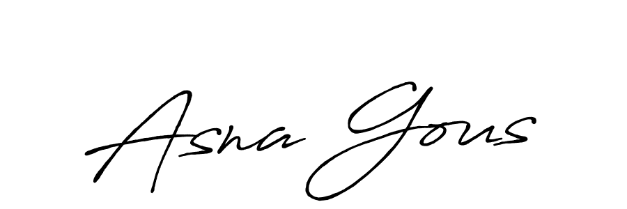 You should practise on your own different ways (Antro_Vectra_Bolder) to write your name (Asna Gous) in signature. don't let someone else do it for you. Asna Gous signature style 7 images and pictures png