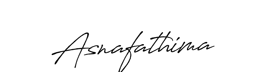 Make a beautiful signature design for name Asnafathima. With this signature (Antro_Vectra_Bolder) style, you can create a handwritten signature for free. Asnafathima signature style 7 images and pictures png