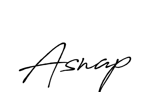 Asnap stylish signature style. Best Handwritten Sign (Antro_Vectra_Bolder) for my name. Handwritten Signature Collection Ideas for my name Asnap. Asnap signature style 7 images and pictures png