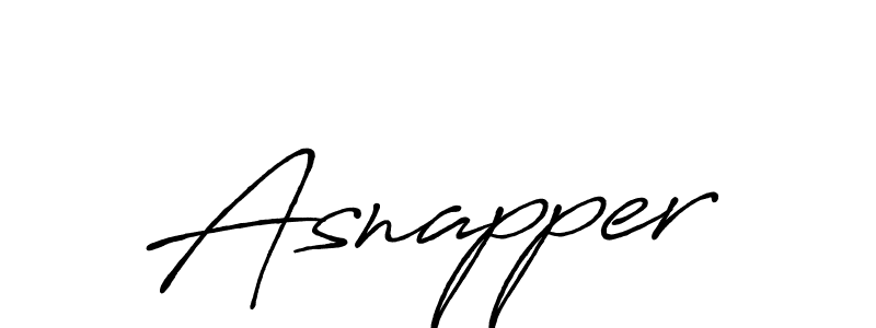 How to make Asnapper name signature. Use Antro_Vectra_Bolder style for creating short signs online. This is the latest handwritten sign. Asnapper signature style 7 images and pictures png