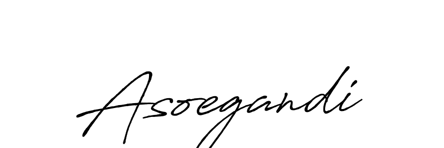 Make a beautiful signature design for name Asoegandi. Use this online signature maker to create a handwritten signature for free. Asoegandi signature style 7 images and pictures png