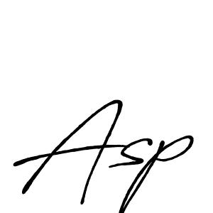 Asp stylish signature style. Best Handwritten Sign (Antro_Vectra_Bolder) for my name. Handwritten Signature Collection Ideas for my name Asp. Asp signature style 7 images and pictures png