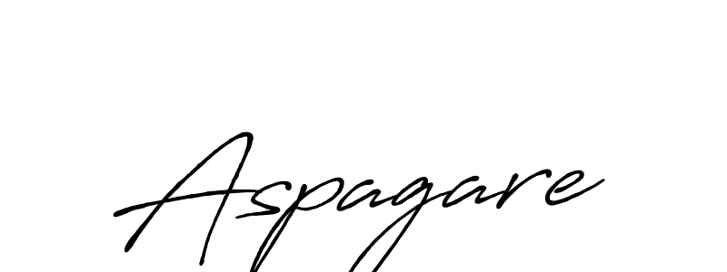 Make a beautiful signature design for name Aspagare. With this signature (Antro_Vectra_Bolder) style, you can create a handwritten signature for free. Aspagare signature style 7 images and pictures png