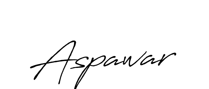 How to make Aspawar name signature. Use Antro_Vectra_Bolder style for creating short signs online. This is the latest handwritten sign. Aspawar signature style 7 images and pictures png