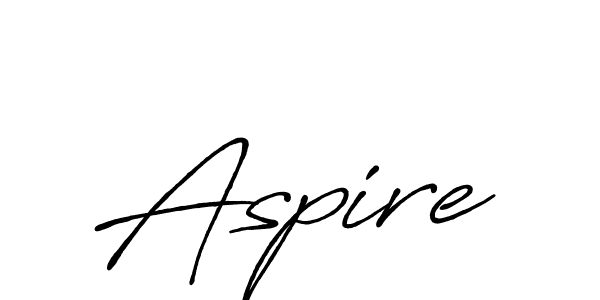 Make a beautiful signature design for name Aspire. With this signature (Antro_Vectra_Bolder) style, you can create a handwritten signature for free. Aspire signature style 7 images and pictures png