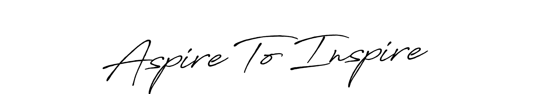 Check out images of Autograph of Aspire To Inspire name. Actor Aspire To Inspire Signature Style. Antro_Vectra_Bolder is a professional sign style online. Aspire To Inspire signature style 7 images and pictures png