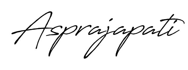 Similarly Antro_Vectra_Bolder is the best handwritten signature design. Signature creator online. You can use it as an online autograph creator for name Asprajapati. Asprajapati signature style 7 images and pictures png