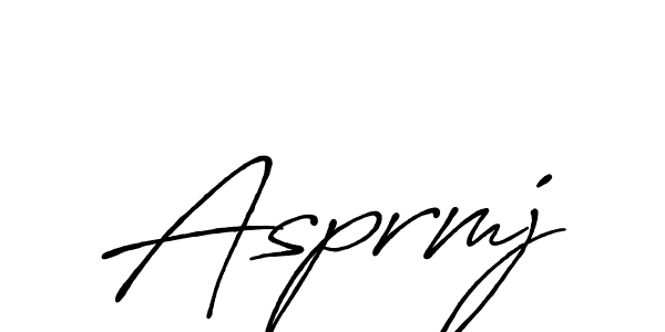 Make a beautiful signature design for name Asprmj. Use this online signature maker to create a handwritten signature for free. Asprmj signature style 7 images and pictures png