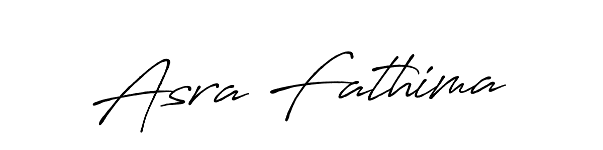 Create a beautiful signature design for name Asra Fathima. With this signature (Antro_Vectra_Bolder) fonts, you can make a handwritten signature for free. Asra Fathima signature style 7 images and pictures png
