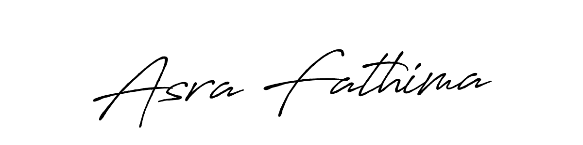 Create a beautiful signature design for name Asra Fathima. With this signature (Antro_Vectra_Bolder) fonts, you can make a handwritten signature for free. Asra Fathima signature style 7 images and pictures png