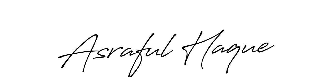 This is the best signature style for the Asraful Haque name. Also you like these signature font (Antro_Vectra_Bolder). Mix name signature. Asraful Haque signature style 7 images and pictures png