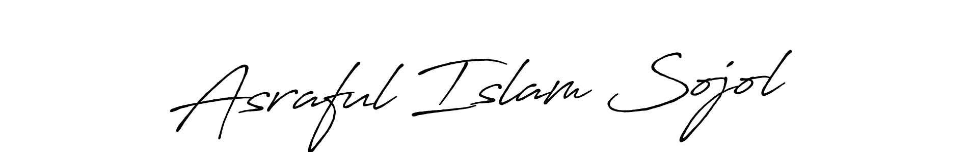 Asraful Islam Sojol stylish signature style. Best Handwritten Sign (Antro_Vectra_Bolder) for my name. Handwritten Signature Collection Ideas for my name Asraful Islam Sojol. Asraful Islam Sojol signature style 7 images and pictures png